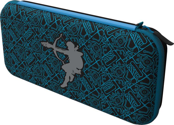 Actual product image PDP REMATCH GLOW Controller & Travel Case GLOW Bundle: Sheikah Shoot, For Nintendo Switch, Nintendo Swit (Switch OLED, Switch)