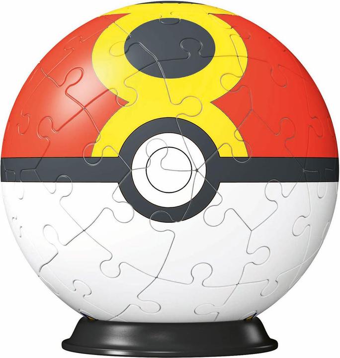 Image du produit Ravensburger 3D Puzzle 11628 - Puzzle Ball Pokémon Pokéballs - Repeat Ball - (EN) Repeat Ball - pour (54 pièces)