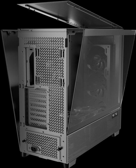 Produktbild Antec Geh FLUX PRO Midi Tower schwarz retail (mATX, ATX, ITX)