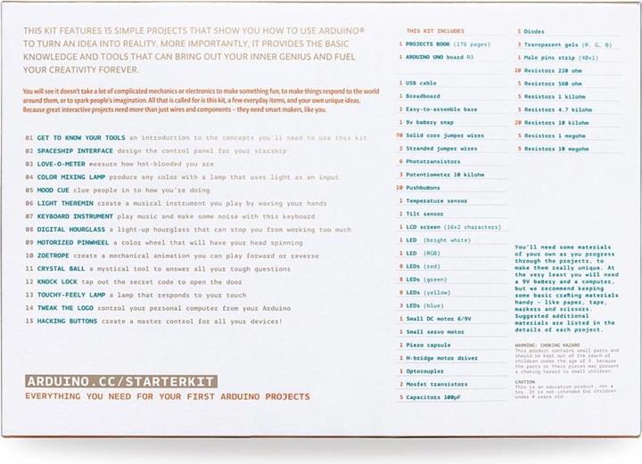 Productafbeelding Arduino Starterskit Duits