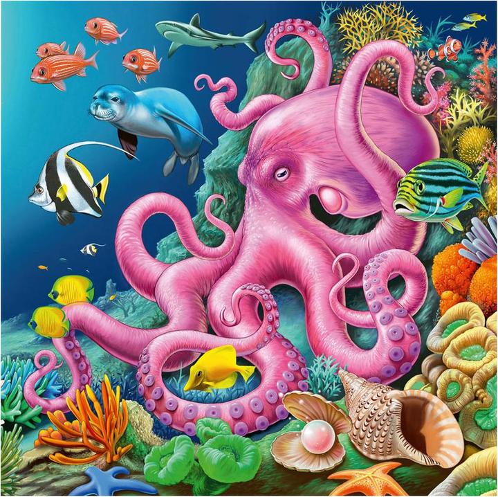 Produktbild Ravensburger Bezaubernde Unterwasserwelt (49 Teile)