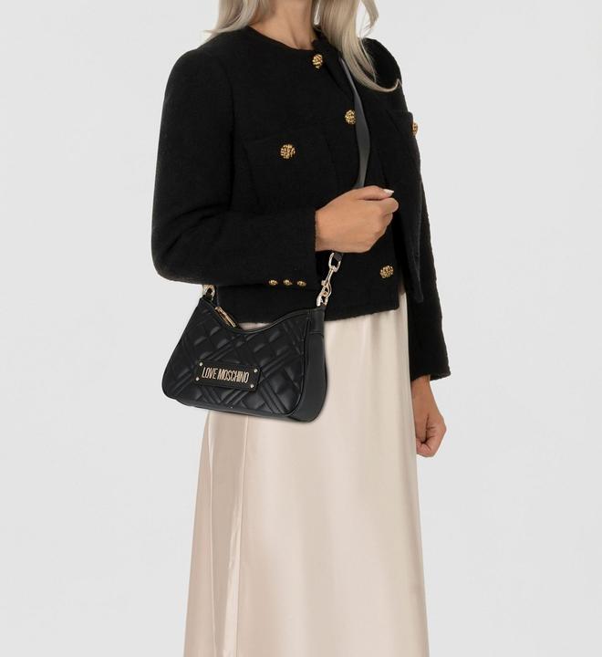 Actual product image Love Moschino Quilted shoulder bag 25 cm