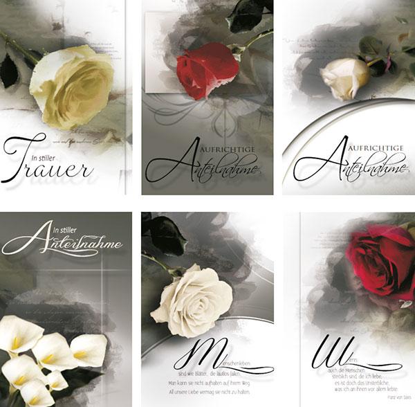Actual product image Magni Funeral cards 100s 6 assorted (100 pcs.)