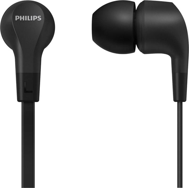 Produktbild Philips Kabelgebundene In-Ear-Kopfhörer, TAE1105BK (keine Geräuschunterdrückung, Kabelgebunden)