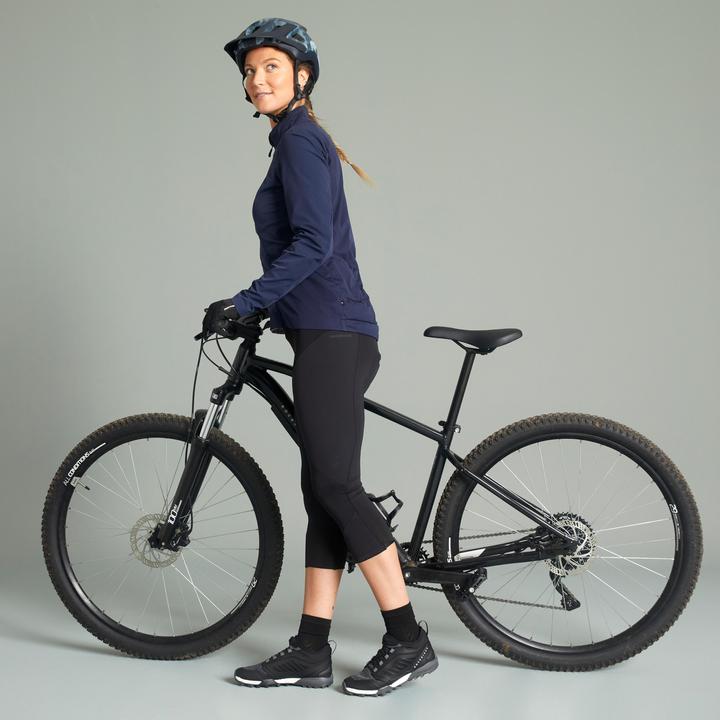 Image du produit Rockrider Pantalon 3/4 Legging MTB femme noir (XL)