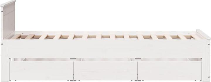 Produktbild VidaXL Bett ohne Matratze mit Kopfteil (75 x 190 cm)