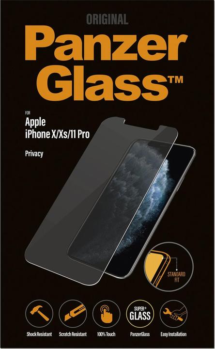 Actual product image PanzerGlass Privacy (1 Piece, Apple iPhone 11 Pro)