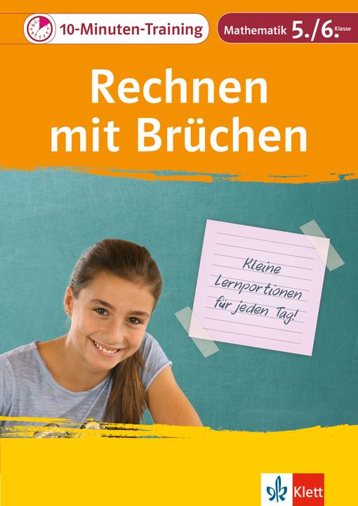 Produktbild 10-Minuten-Training Rechnen mit Brüchen. Mathematik 5./6. Klasse (Deutsch, Heike, Homrighausen, 2017)