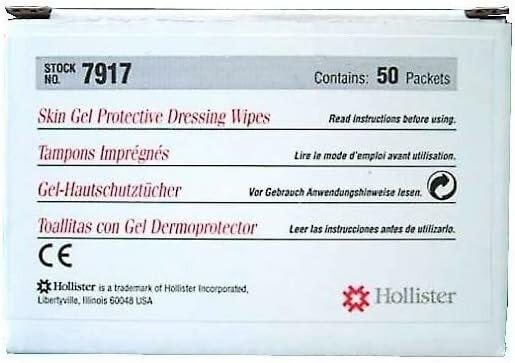 Actual product image Hollister Dermoprotective Gel Wipes (Gel)