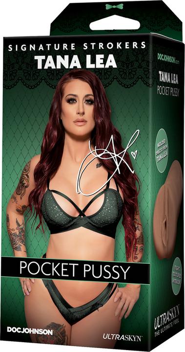 Actual product image Doc Johnson Tana Lea - ULTRASKYN Pocket Pussy