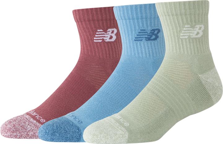 Actual product image New Balance Active Quarter Socks 3 Pack (pack of 3, L)