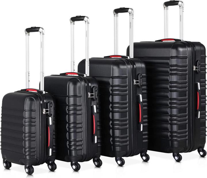 Immagine prodotto Monzana Hartschalenkoffer (120 l, Bagaglio a mano (fino a 50 litri), M (50 - 90l), L (90 - 115l))