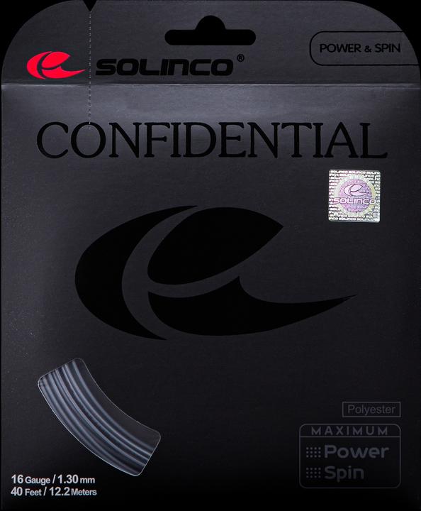 Actual product image Solinco CONFIDENTIAL 12 m