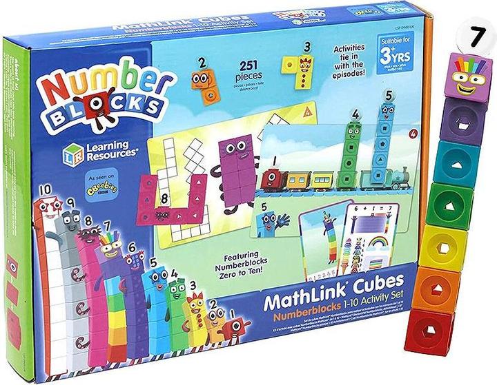 Image du produit Learning Resources Cube d'activité MathLink 1-10 (Anglais)