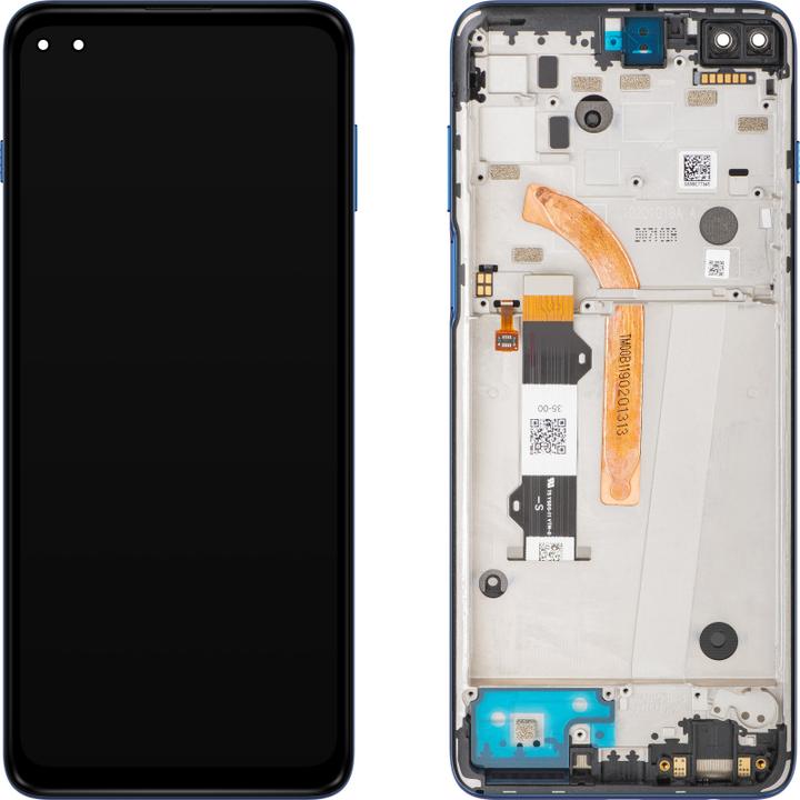 Produktbild Motorola Display Unit für Moto G 5G Plus, Azury blau (Display)