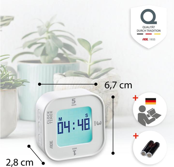 Actual product image ADE Kitchen timer, inclinable