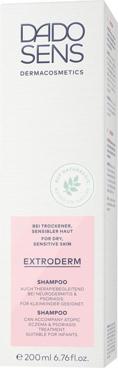 Produktbild Dado Sens EXTRODERM Shampoo - Trockene & sensible Kopfhaut (200 ml, Flüssiges Shampoo)