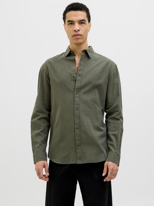 Actual product image Jack & Jones Jjesummer Shirt Ls Sn (XXL)