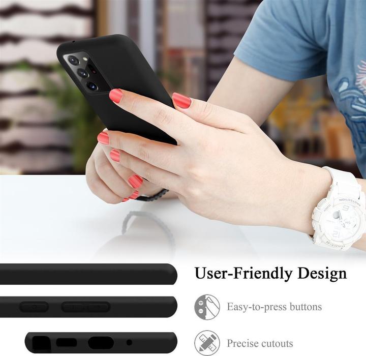 Actual product image Cadorabo TPU Liquid Silicone Case Cover (Samsung Galaxy Note 20 Ultra)
