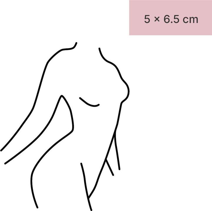Produktbild minink Temporäres Tattoo – Silhouette einer Frau