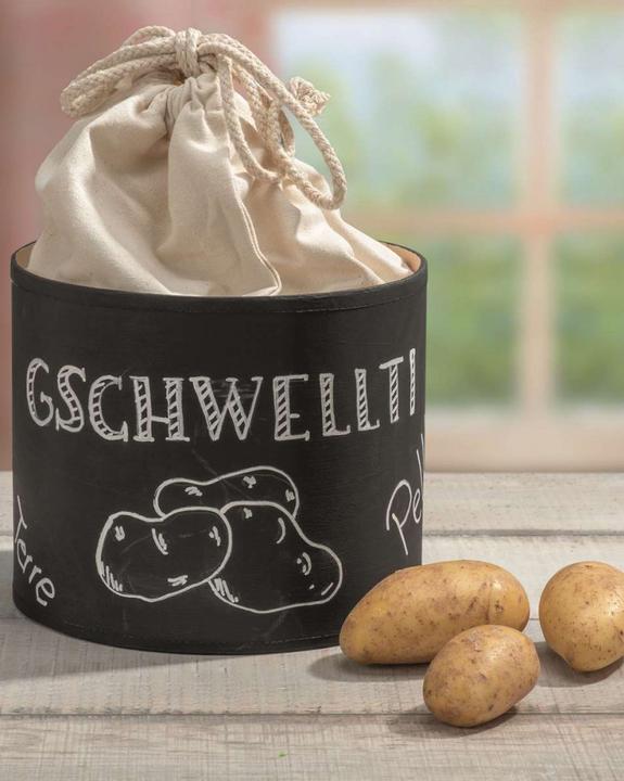 Image du produit Glorex Sac à pommes de terre en carton, nature/blanc