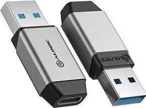 Productafbeelding Alogic Ultra Mini USB-A Naar USB-C (0.04 m, USB 3.0)