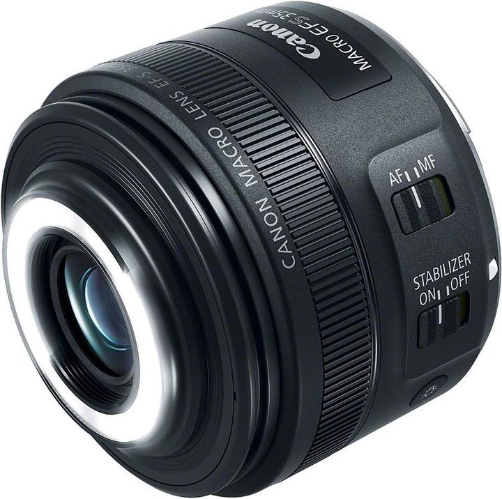 Produktbild Canon EF-S 35mm f/2.8 IS Makro STM - Import (Canon EF-S, APS-C / DX)