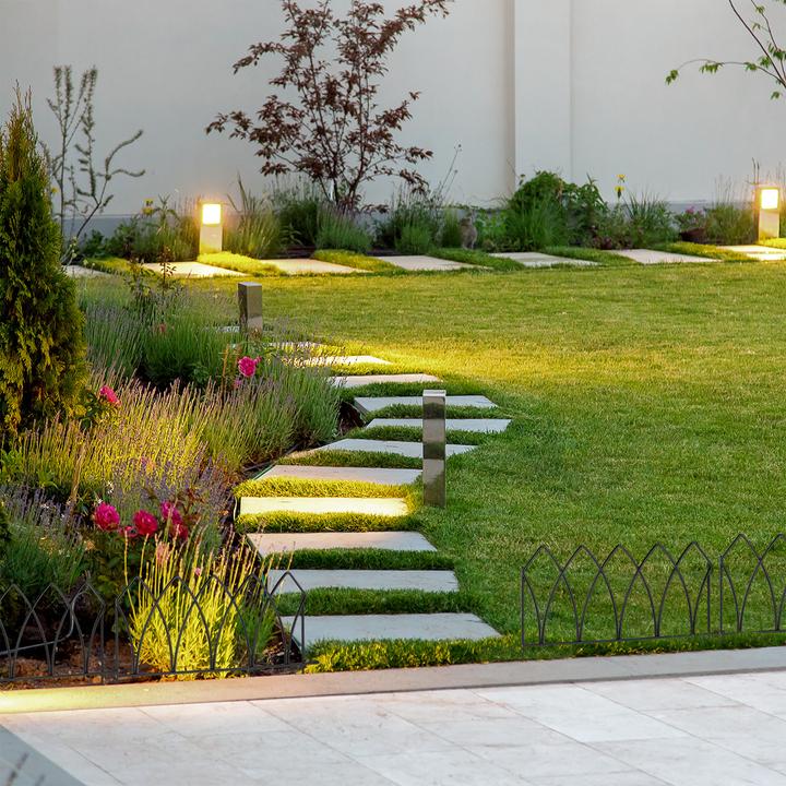 Image du produit Relaxdays 4x Clôture de parterre (43.50 cm)