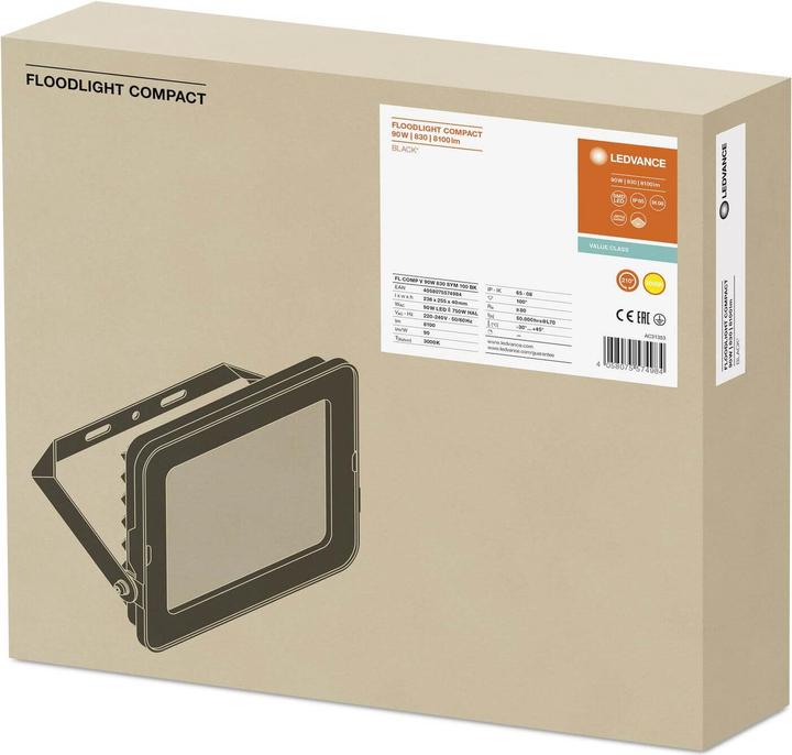Image du produit Ledvance FL COMP V 90W 830 SY (8100 lm, IP65)