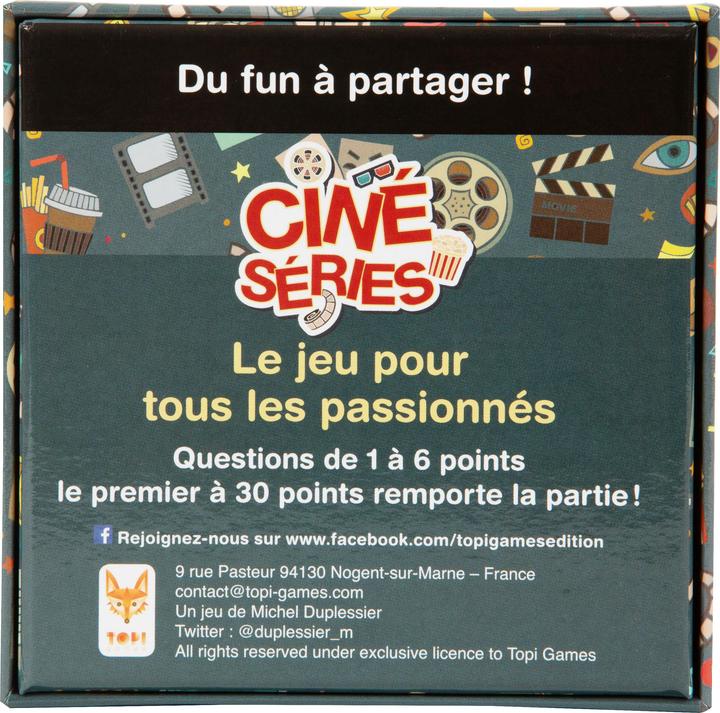 Image du produit Topi games Family Quizz Cinema & Serie TV (Fr) (Français)