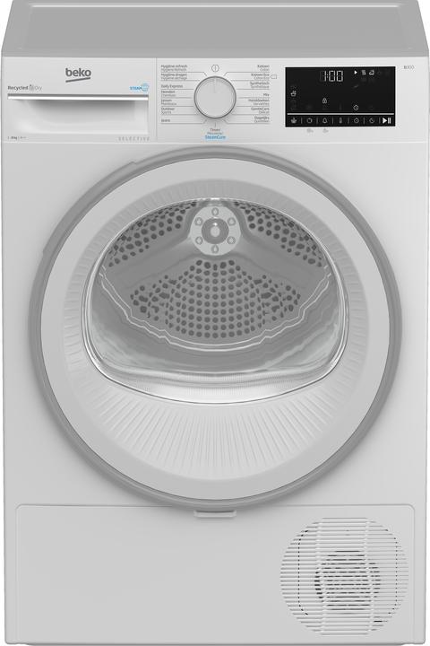 Actual product image Beko B3T6823WS2 wasdroger Vrijstaand Voorbelading 8 kg A++ Wit (8 kg, Right)