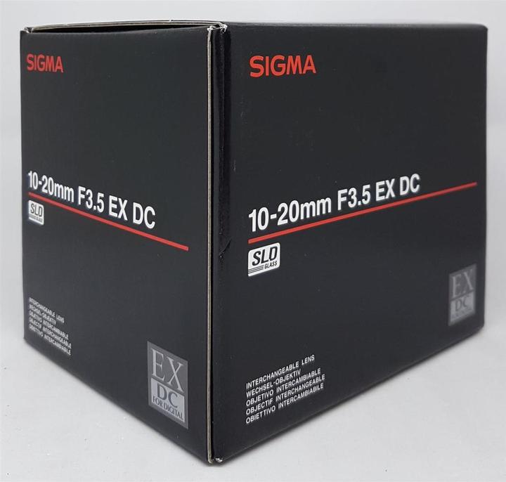 Actual product image Sigma 10-20mm EX DC ASP HSM, Nikon F DX (Nikon DX, APS-C / DX)