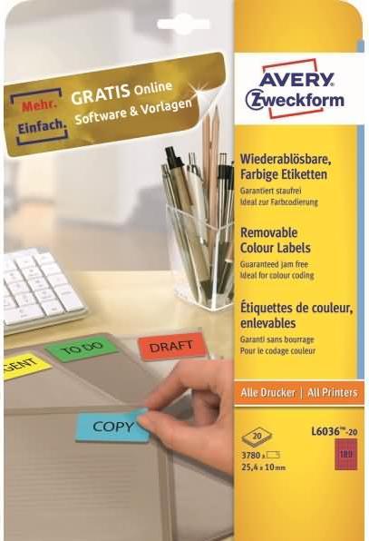 Produktbild Avery Organisations-Etiketten