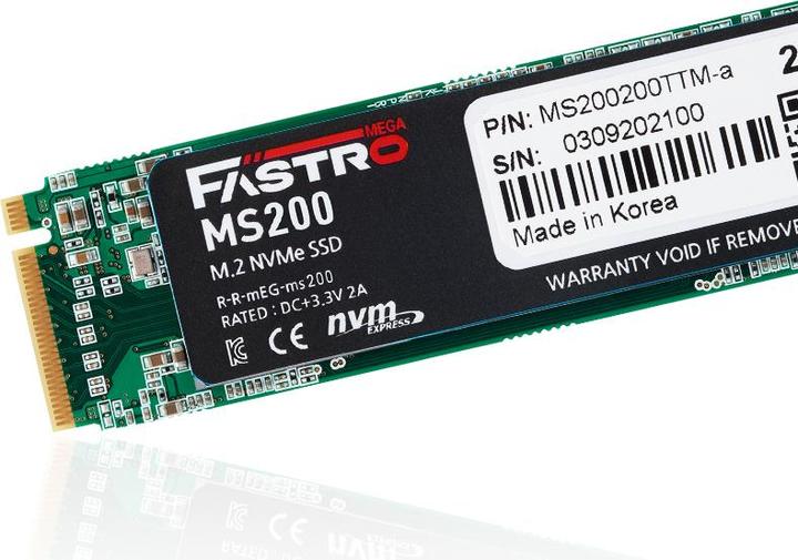 Produktbild Fastro MS200 (2000 GB, M.2 2280)