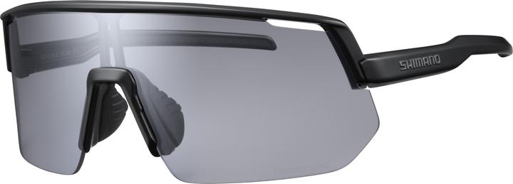 Shimano Lunettes unisexes Technium L-PH (Noir mat, gris photochromique)