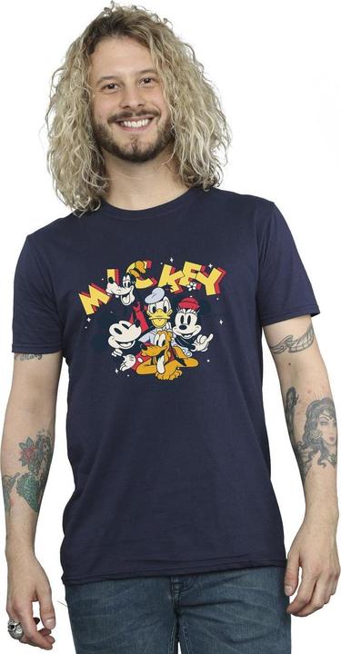 Immagine prodotto Disney Mickey Mouse Group Maglietta Uomo (L)