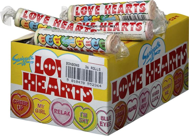 Swizzels Cuori d'amore 29g (72 pz., 32 g)