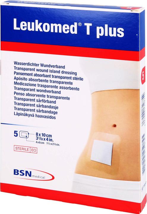 Immagine prodotto BSN T plus medicazione trasparente per ferite 8x10cm con tampone per ferite (5 x)