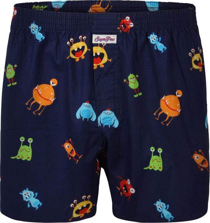 Actual product image Sugar Pine Boxer woven boxer shorts wide motif print (M)