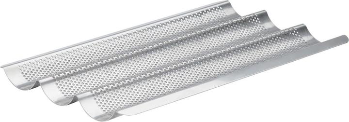 Produktbild de Buyer 3 Baguetten Edelstahl Perfo. Blech