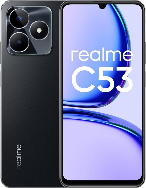 Produktbild realme C53 (128 GB, Mighty Black, 6.74", Dual SIM, 50 Mpx, 4G)
