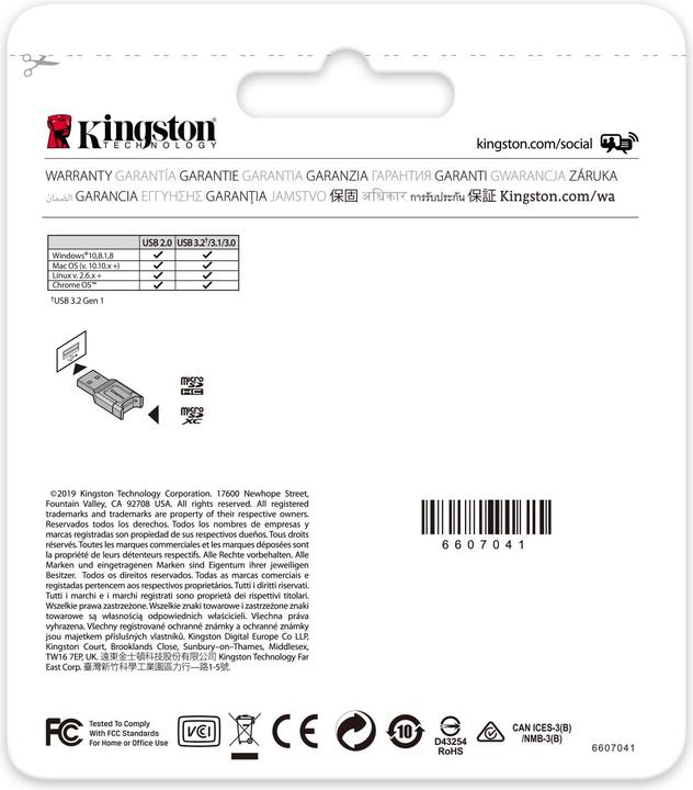 Image du produit Kingston MobileLite Plus microSD (USB)