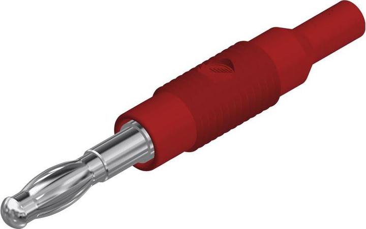 Produktbild Hirschmann Test & Measurement Übergangsstecker ø 2 mm/ø 4 mm rot (Prüfspitze)