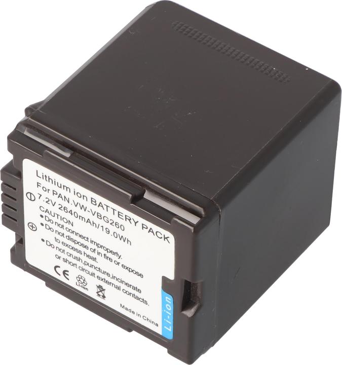 Produktbild AccuCell Akku Panasonic VW-VBG260 (Kamera Akku)