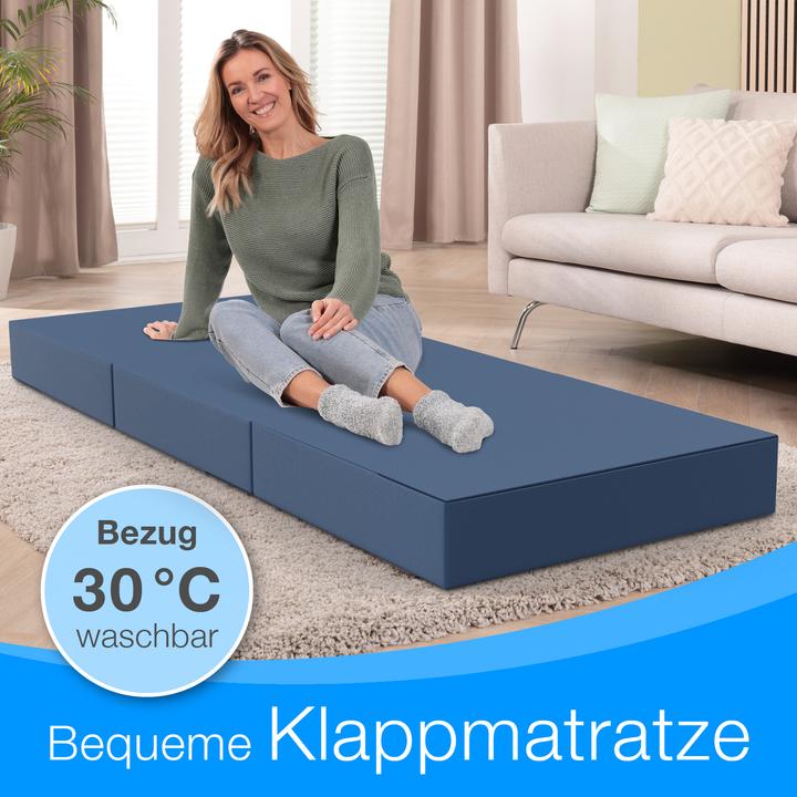 Immagine prodotto Bestschlaf Klappbare Gästematratze (90 x 200 cm, Nucleo di schiuma)