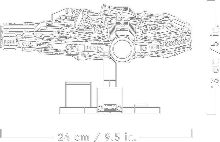 Immagine prodotto LEGO Millennium Falcon (75375, LEGO Star Wars)