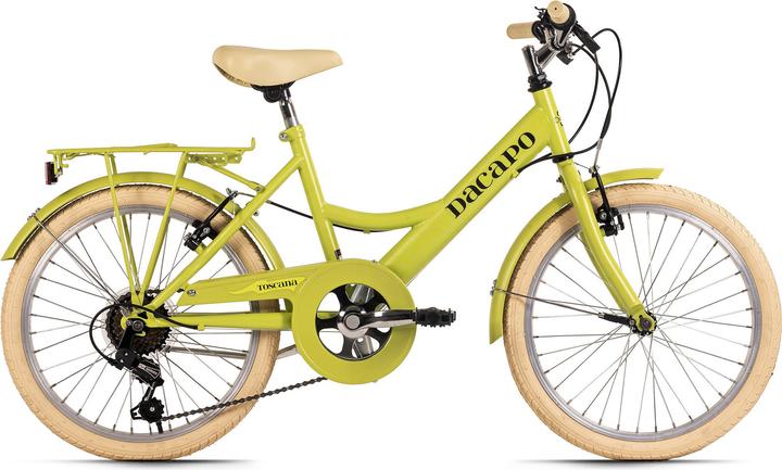 Actual product image Kinderfahrrad 20" Toscana blau 6 Gänge RH 36 cm (20")