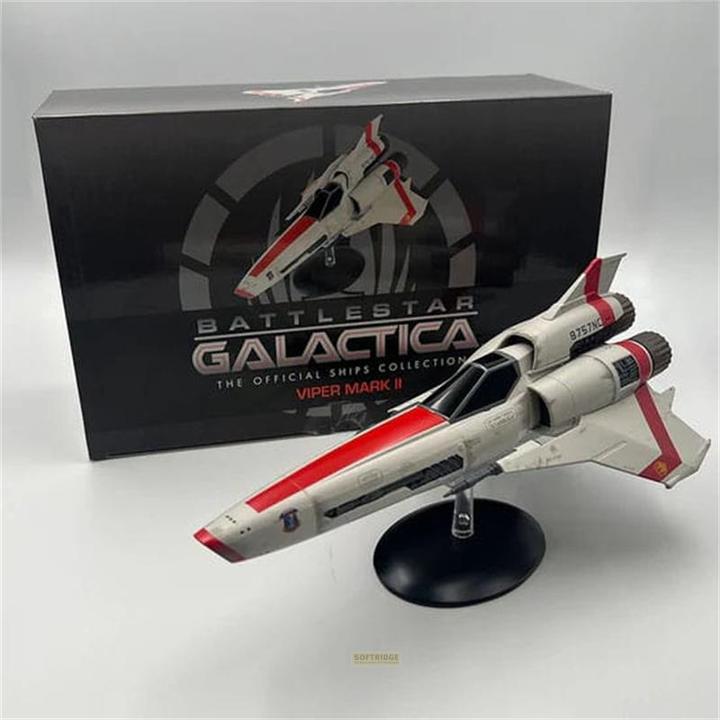 Produktbild Battlestar Galactica Diecast Mini Repliken Issue 1 - Viper MK II (Starbuck)