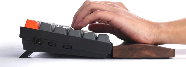 Actual product image Keychron K10/C2 Walnut Wood Palm Rest