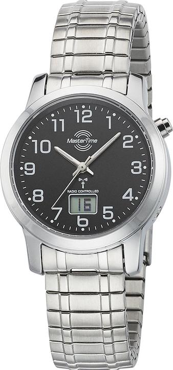 Produktbild Master Time MTLA-10309-22M Funk Basic Series Damen 34mm 3ATM (Digitaluhr, Funkuhr, Analoguhr, 34 mm)
